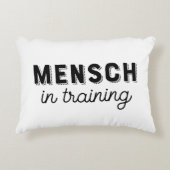 Mensch in Training Babykamer Kussen (Voorkant)