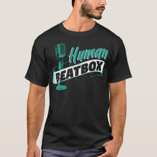 Menselijk Beatbo-retro T-shirt