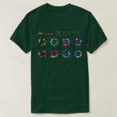 Menselijk bloedtype t-shirt (Design voorkant)