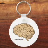 Menselijk brein: Analyseer dit! Sleutelhanger (Voorkant)