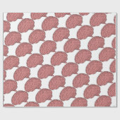 Menselijk brein cadeaupapier (Vlak)