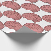 Menselijk brein cadeaupapier (Hoek)