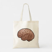 Menselijk brein Canvas tas (Achterkant)
