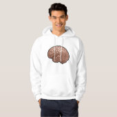 Menselijk Brein Mannen Hoodie (Voorkant volledig)