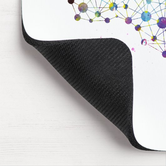 Menselijk brein muismat (Hoek)