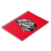 menselijk brein notitieboek (Linkerzijde)