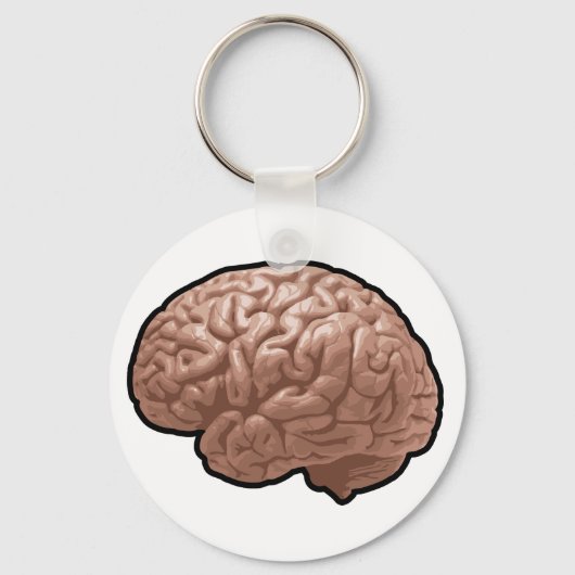 Menselijk brein Sleutelhanger (Voorkant)