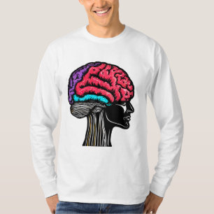 Menselijk brein t-shirt