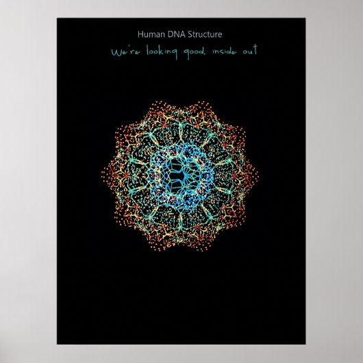 Menselijk DNA-Poster Poster (Voorkant)