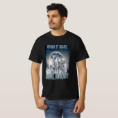 Menselijk door toeval Alpha door keuze Alpha drie T-shirt (Voorkant volledig)