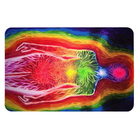 Menselijk energetisch veld magneet (Horizontaal)