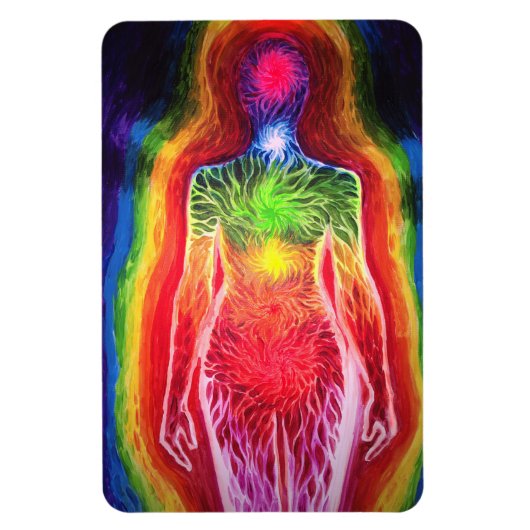 Menselijk energetisch veld magneet (Verticaal)