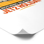Menselijk Geschenk Grappige UFO Alien Poster (Hoek)
