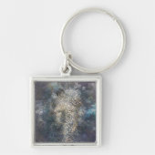 Menselijk gezichtsmasker sleutelhanger (Voorkant)