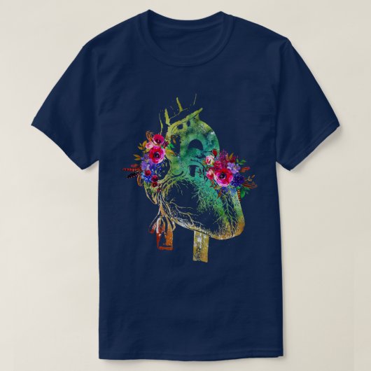Menselijk Hart 5 T-shirt (Design voorkant)