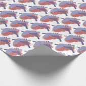 Menselijk hart cadeaupapier (Hoek)