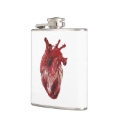 Menselijk hart heupfles (Links)