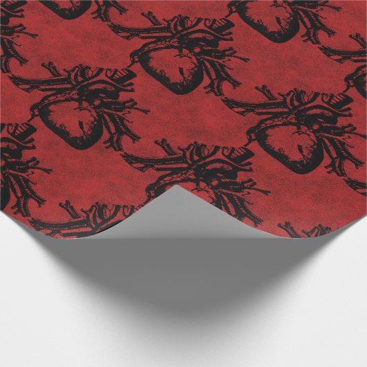 Menselijk hart inpakpapier (Hoek)