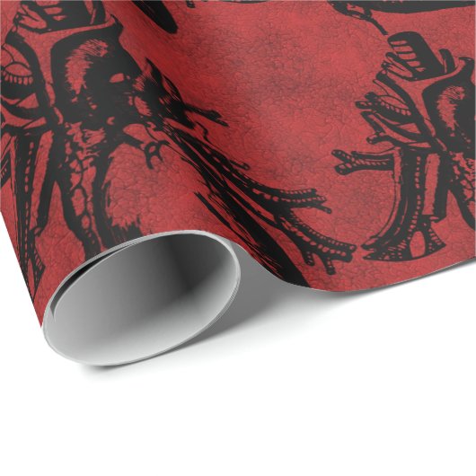 Menselijk hart inpakpapier (Rol Hoek)