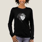 ❤️ "Menselijk hart met hart" T-shirt (Voorkant)