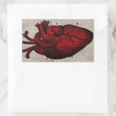 Menselijk hart Sticker (Tas)