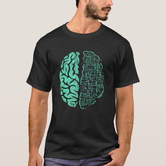 Menselijk Hersenen Neurowetenschap Anatomie Klasse T-shirt (Voorkant)