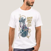 Menselijk Klimrek Vos T-shirt | Gecertificeerd & U (Voorkant)