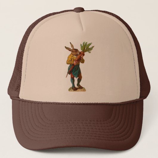 Menselijk konijn met GASTHERK! Trucker Pet (Voorkant)