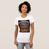 Menselijk Kostuum Spook Pompoen Hoofd Kerkhof Spin T-shirt (Voorkant volledig)