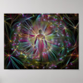 Menselijk licht poster (Voorkant)