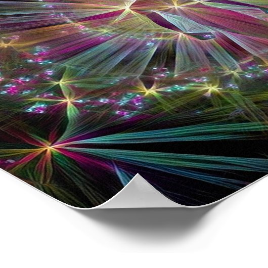 Menselijk licht poster (Hoek)