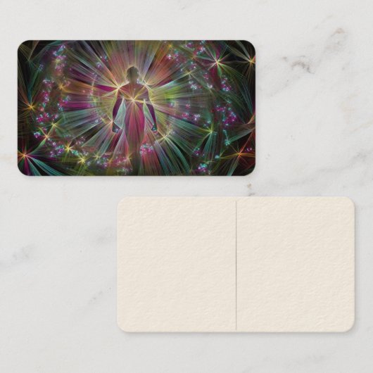 Menselijk licht visitekaartje (Voorkant / Achterkant)