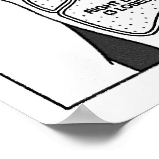 Menselijk Lungs Medisch Diagram Poster (Hoek)