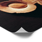 Menselijk masker uit Teotihuacan Poster (Hoek)