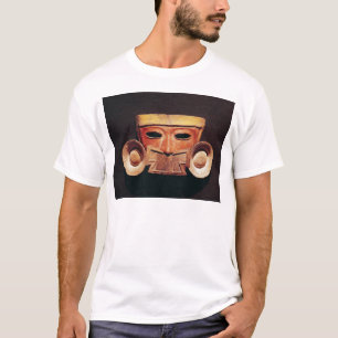 Menselijk masker uit Teotihuacan T-shirt