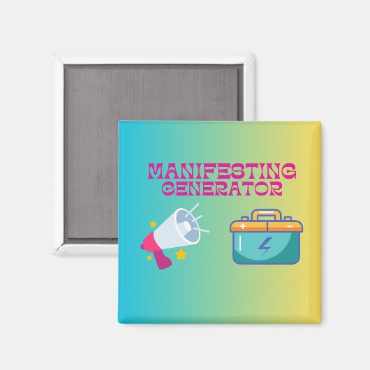 Menselijk ontwerp Manifesterende Generatormagneet Magneet (Voorkant / Achterkant)