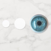Menselijk Oog Confetti (Achterkanten)