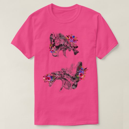 Menselijk oor 1 t-shirt (Design voorkant)