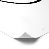 Menselijk oordiagram met cochleaire frequentietoew poster (Hoek)