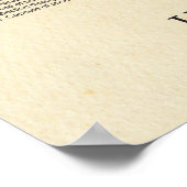 Menselijk Skeleton Anatomie Botten Grafiek Manneli Poster (Hoek)