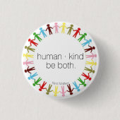 menselijk · soort ronde button 3,2 cm (Voorkant)