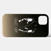 Menselijk tegenover elkaar Silhouet Kunst | Case-Mate iPhone Case (Achterkant (horizontaal))
