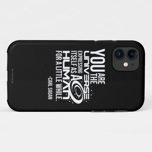 Menselijk universum Case-Mate iPhone case (Achterkant (horizontaal))