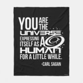 Menselijk universum fleece deken (Voorkant)