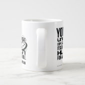 Menselijk universum grote koffiekop (Achterkant)