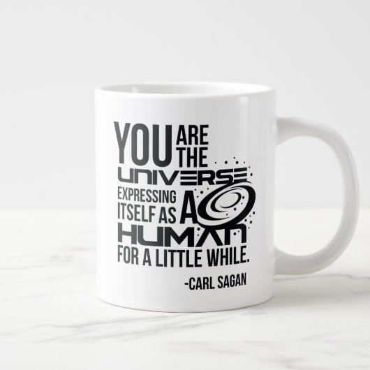 Menselijk universum grote koffiekop (Rechts)