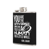 Menselijk universum heupfles (Links)