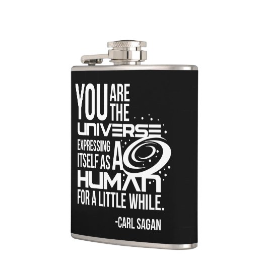 Menselijk universum heupfles (Links)