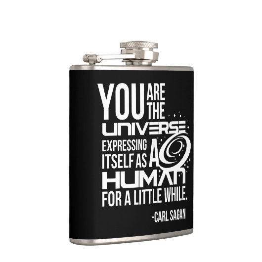 Menselijk universum heupfles (Rechts)