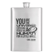 Menselijk universum heupfles (Voorkant)